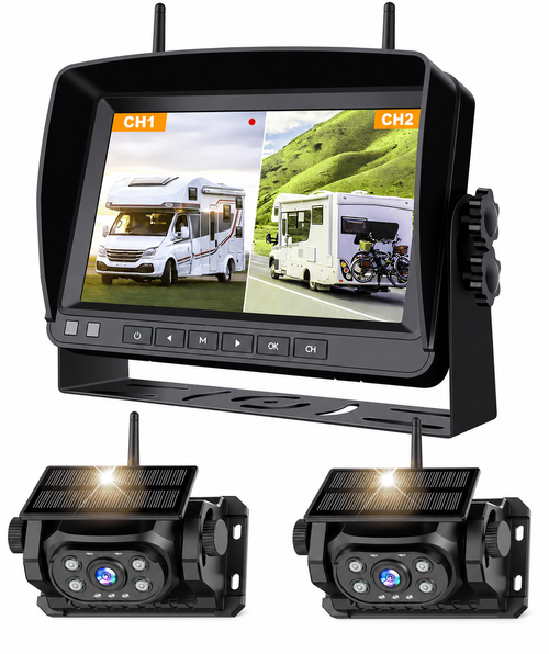 Wireless Magnetic Dual Backup Camera – Easy Installation & Free Shipping