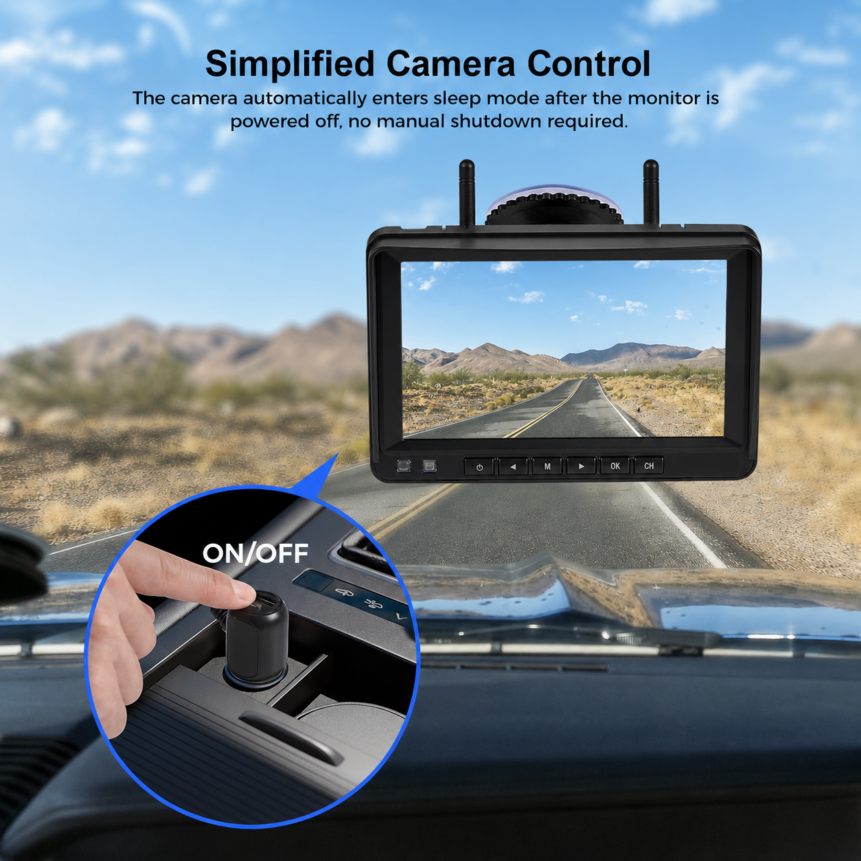 Wireless Magnetic Dual Backup Camera – Easy Installation & Free Shipping