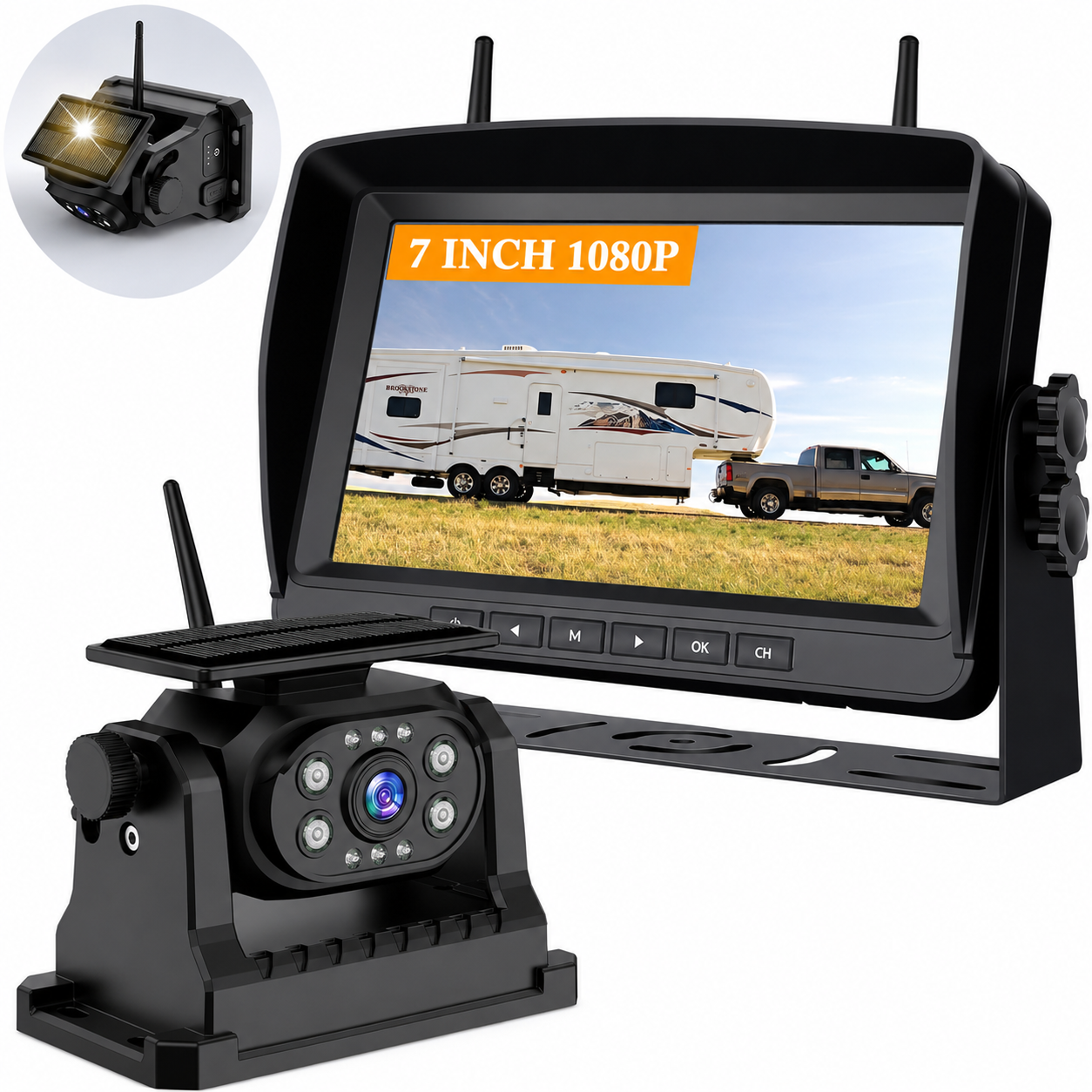 Wireless Magnetic Dual Backup Camera – Easy Installation & Free Shipping