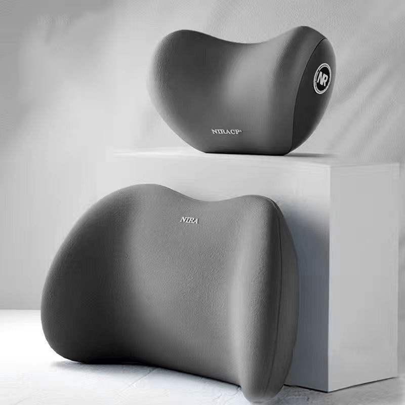 🎁 Car Headrest & Lumbar Support Cushion